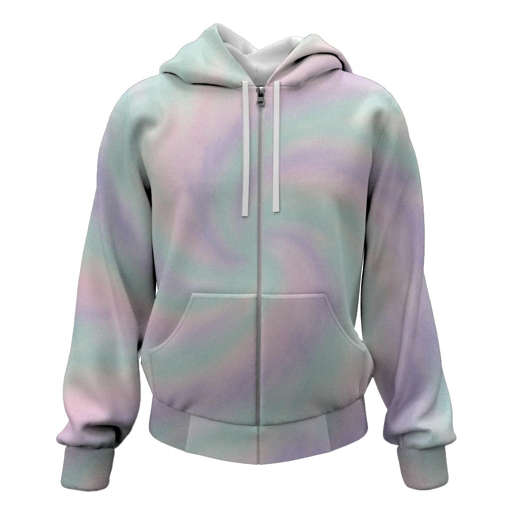 Ethereal Dreamscape Zip Up Hoodie