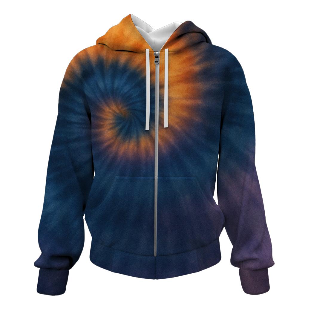 Amber Twilight Serenity Hoodie