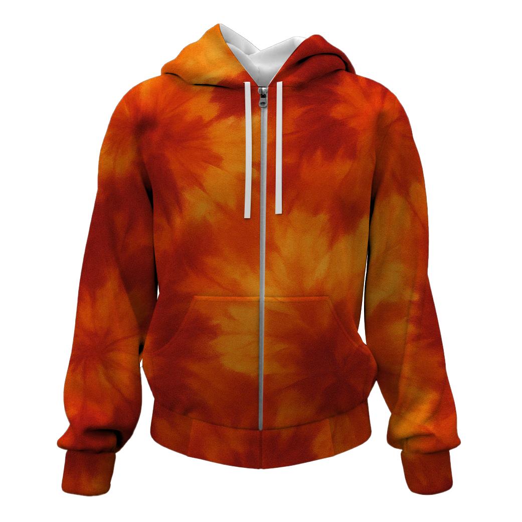 Autumn Harvest Zip Up Hoodie