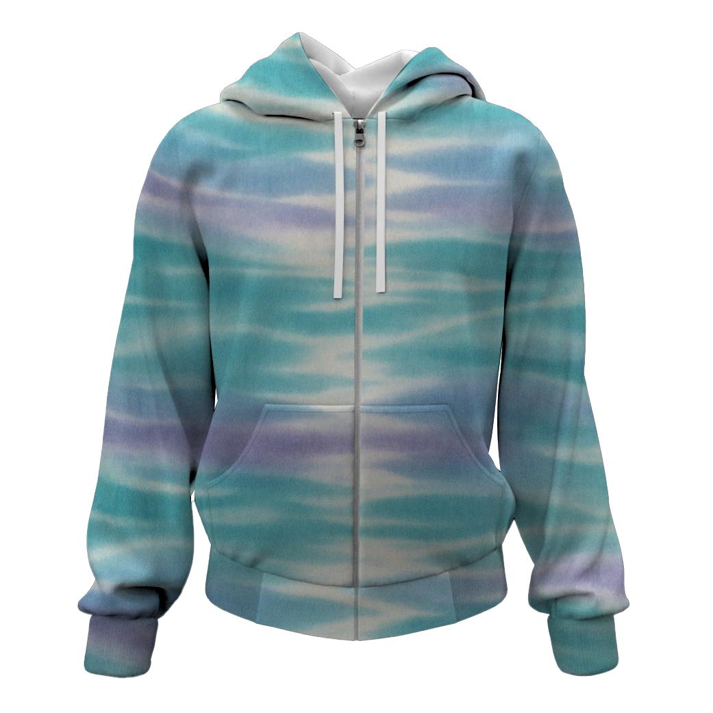 Mystic River Flow Zip Up Hoodie