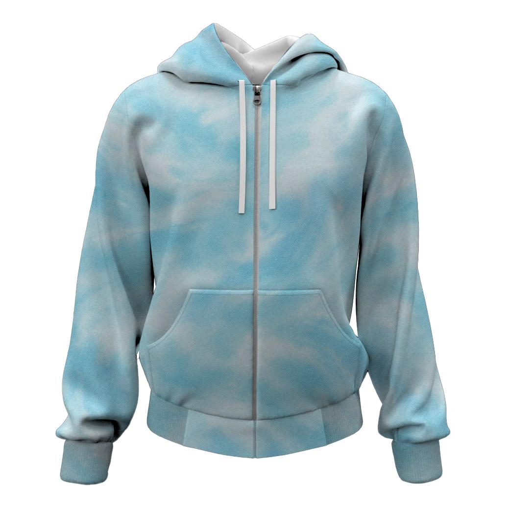 Frosty Ocean Mist Hoodie