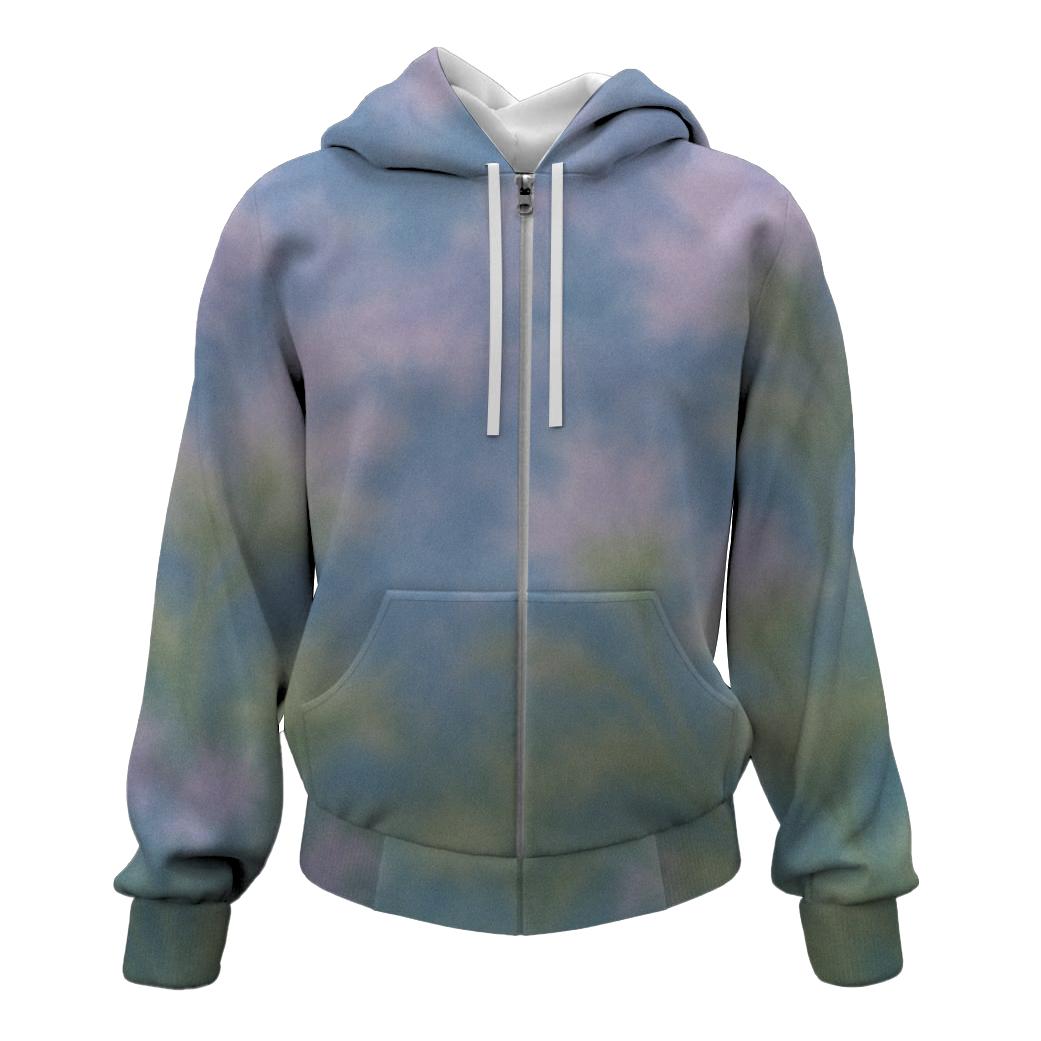 Twilight Meadow Harmony Zip Up Hoodie
