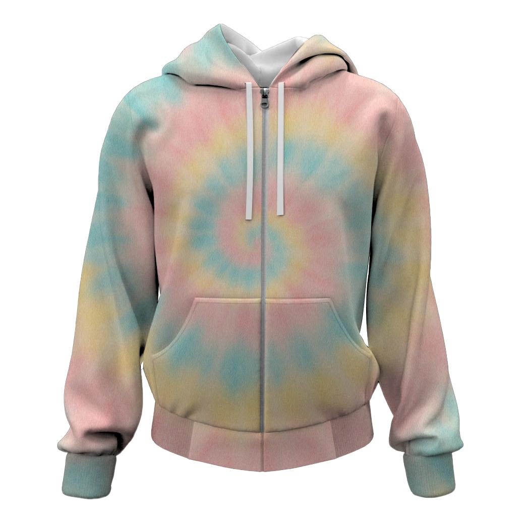 Pastel Swirl Fantasy Hoodie