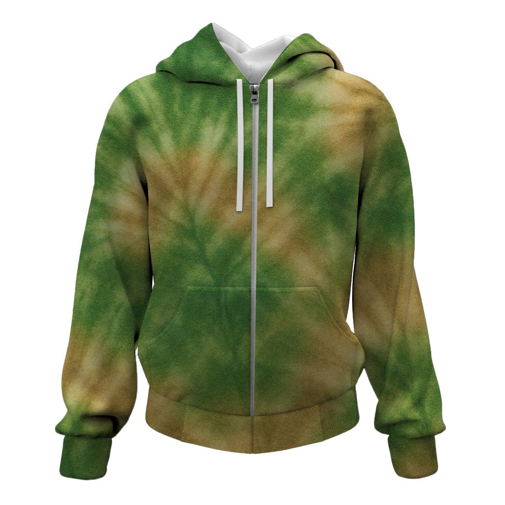 Mystical Forest Whisper Zip Up Hoodie