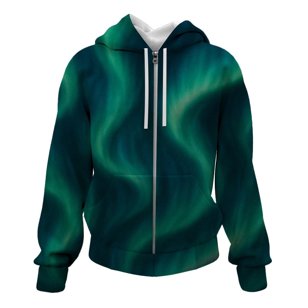 Aurora Starburst Zip Up Hoodie