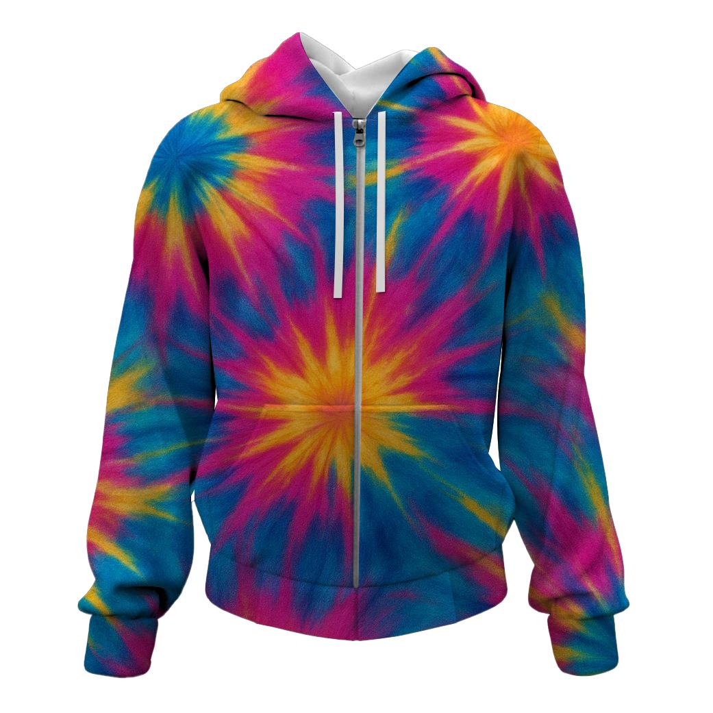 Radiant Prism Burst Hoodie