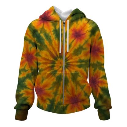 Cactus Bloom Zip Up Hoodie
