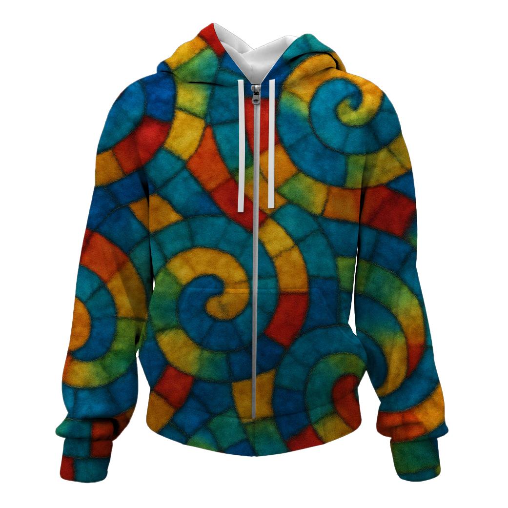 Radiant Mosaic Hoodie