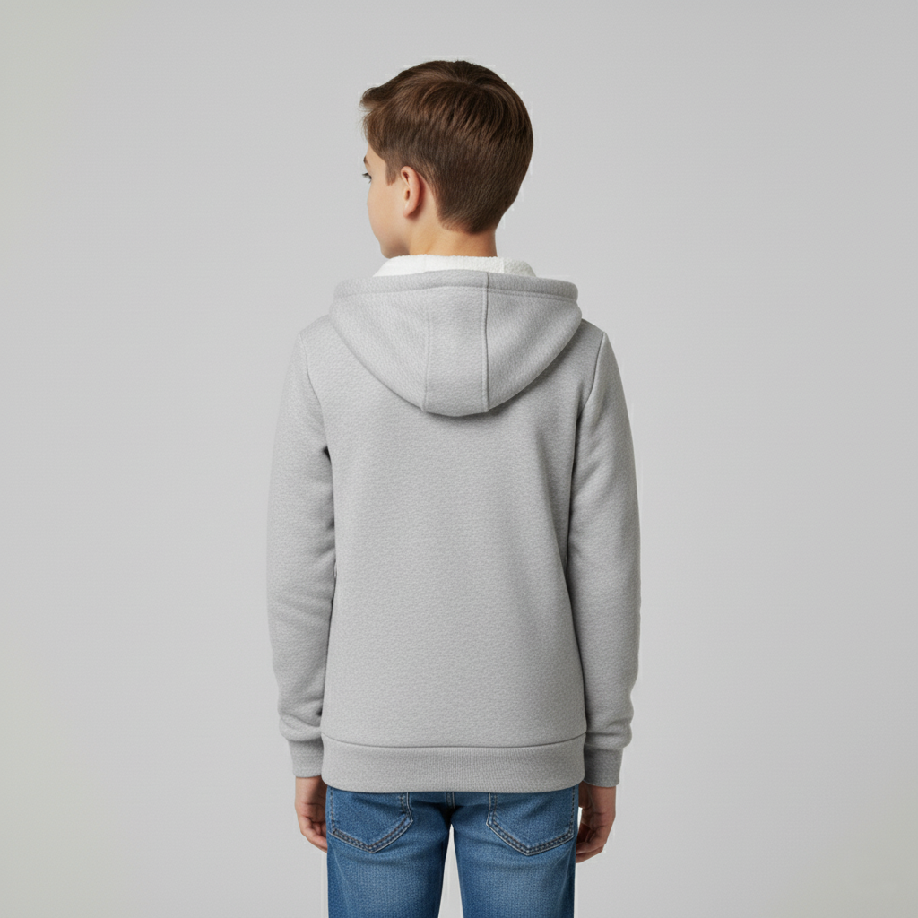 Kangaroo Pockets Zip Up Hoodie