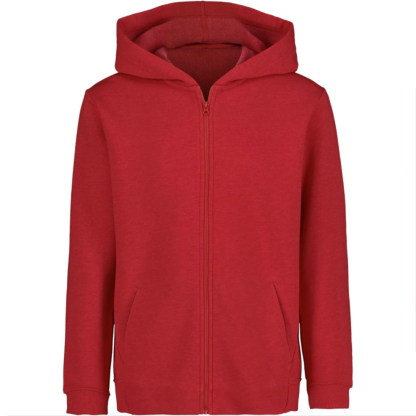 Kangaroo Pockets Zip Up Hoodie