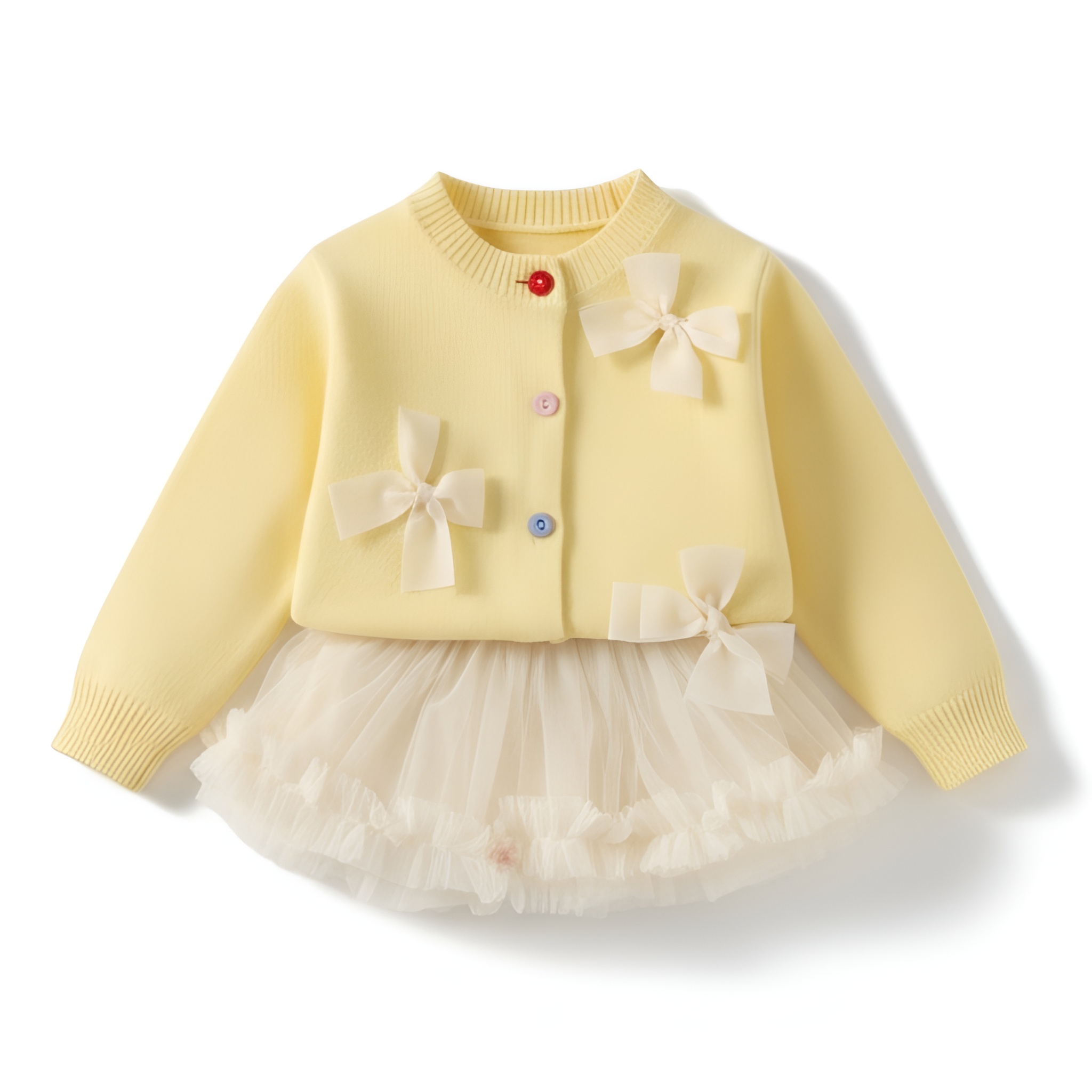  Long Sleeved Knitted Dress