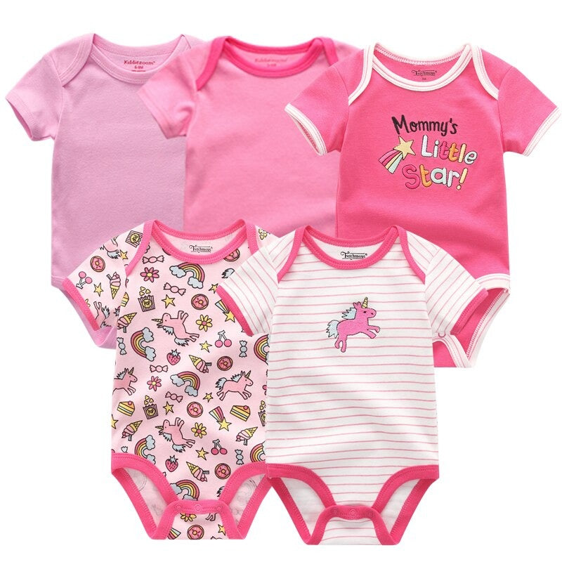 Multicolor Newborn Neutral Clothes Unisex Baby Jumpsuits