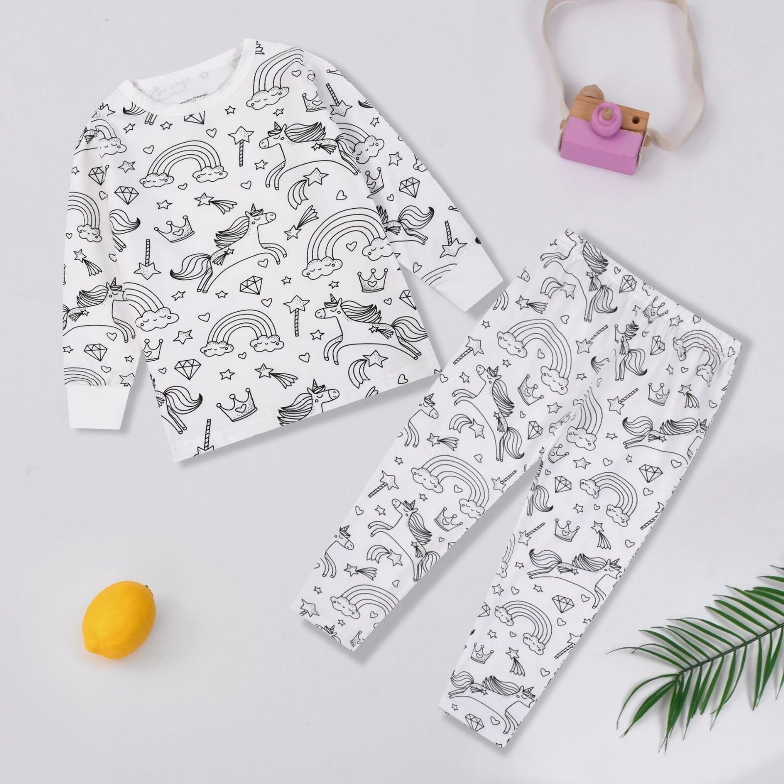 DIY Color Me Pajama Set For Kids