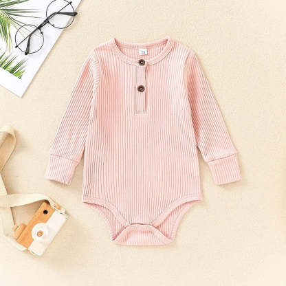 Solid Striped Cotton Jumpsuits For Toddlers-Children Cloth Shop
