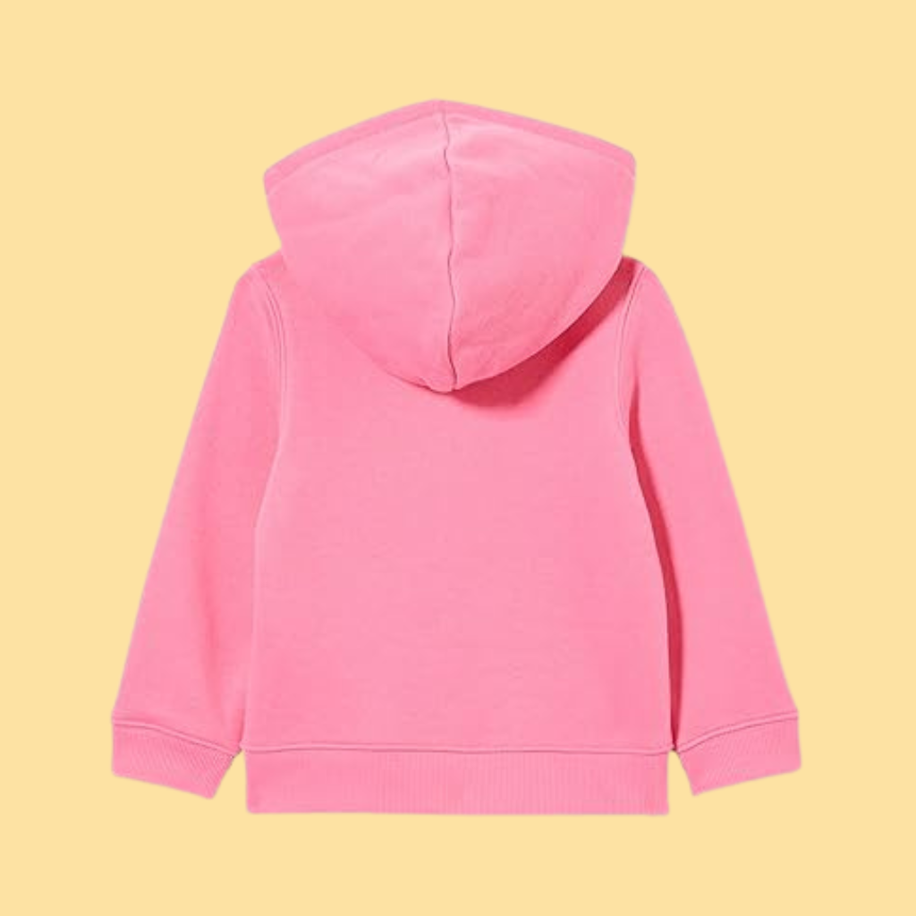 Fleece Zip Up Hoodie Sweatshirt For Girls And Toddlers