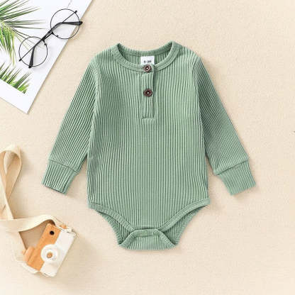 Solid Striped Cotton Jumpsuits For Toddlers-Children Cloth Shop
