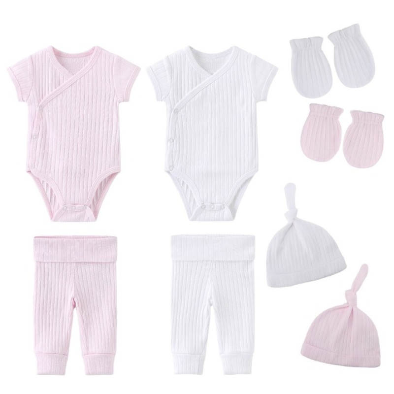 8Pcs Jumpsuit Set For Babies-Children Cloth Shop
