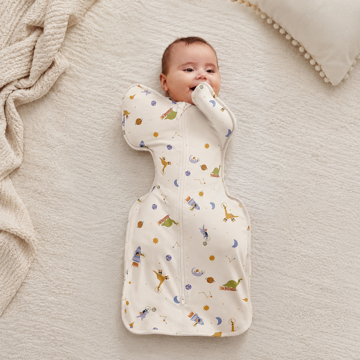 Baby Sleep Sack Swaddle For Peaceful Sleep And Self Soothing