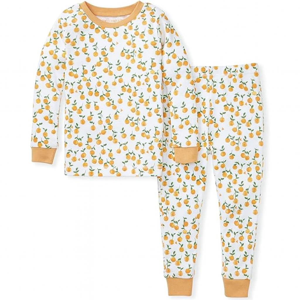 Girls Organic Cotton Pajama Set