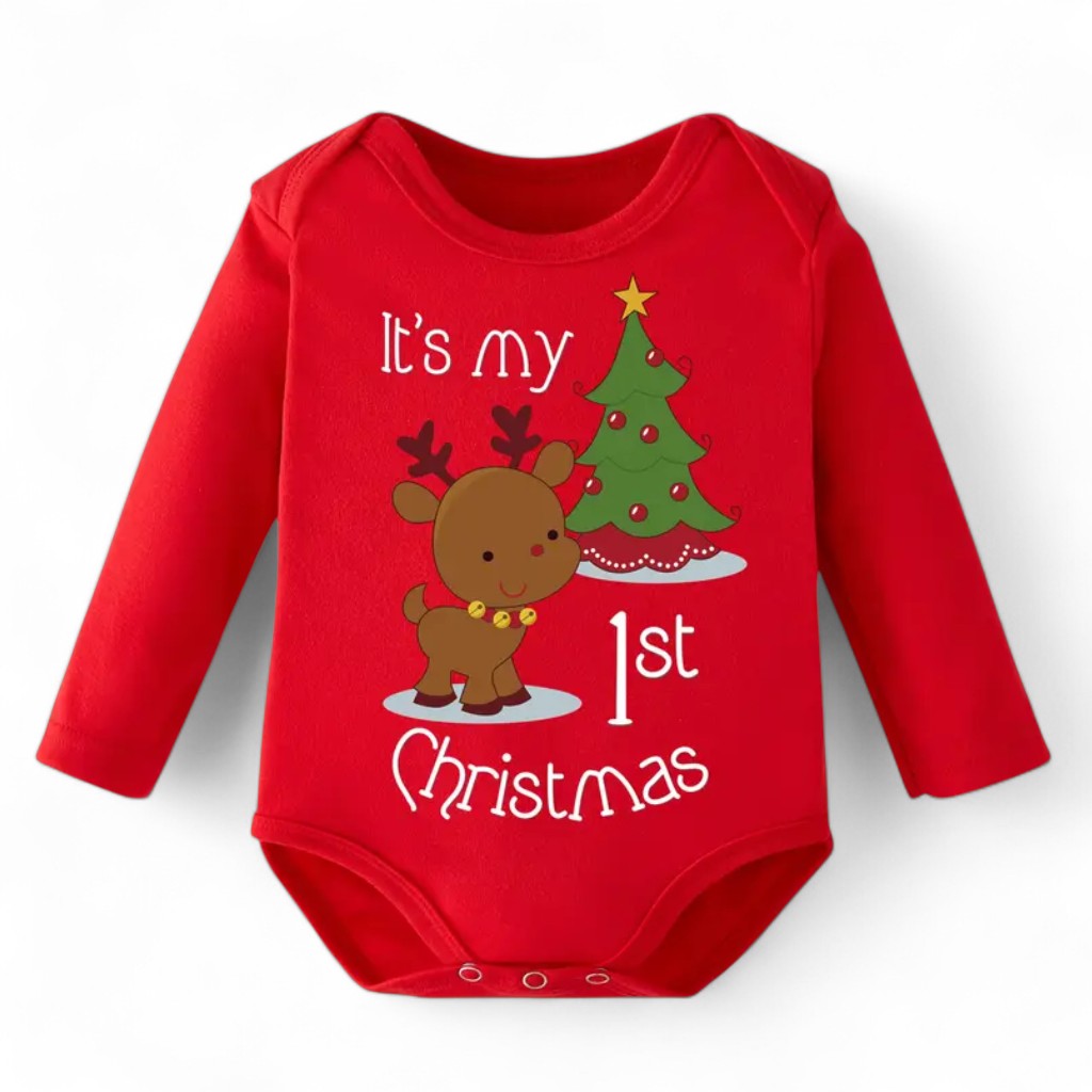 Baby Triangle Romper Long Sleeve Newborn Bodysuit