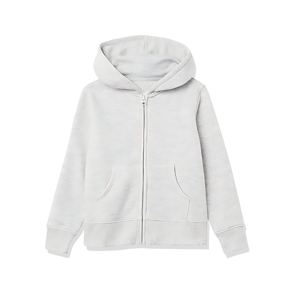 Girls And Toddlers Fleece Zip Up Hoodie Sweatshirt