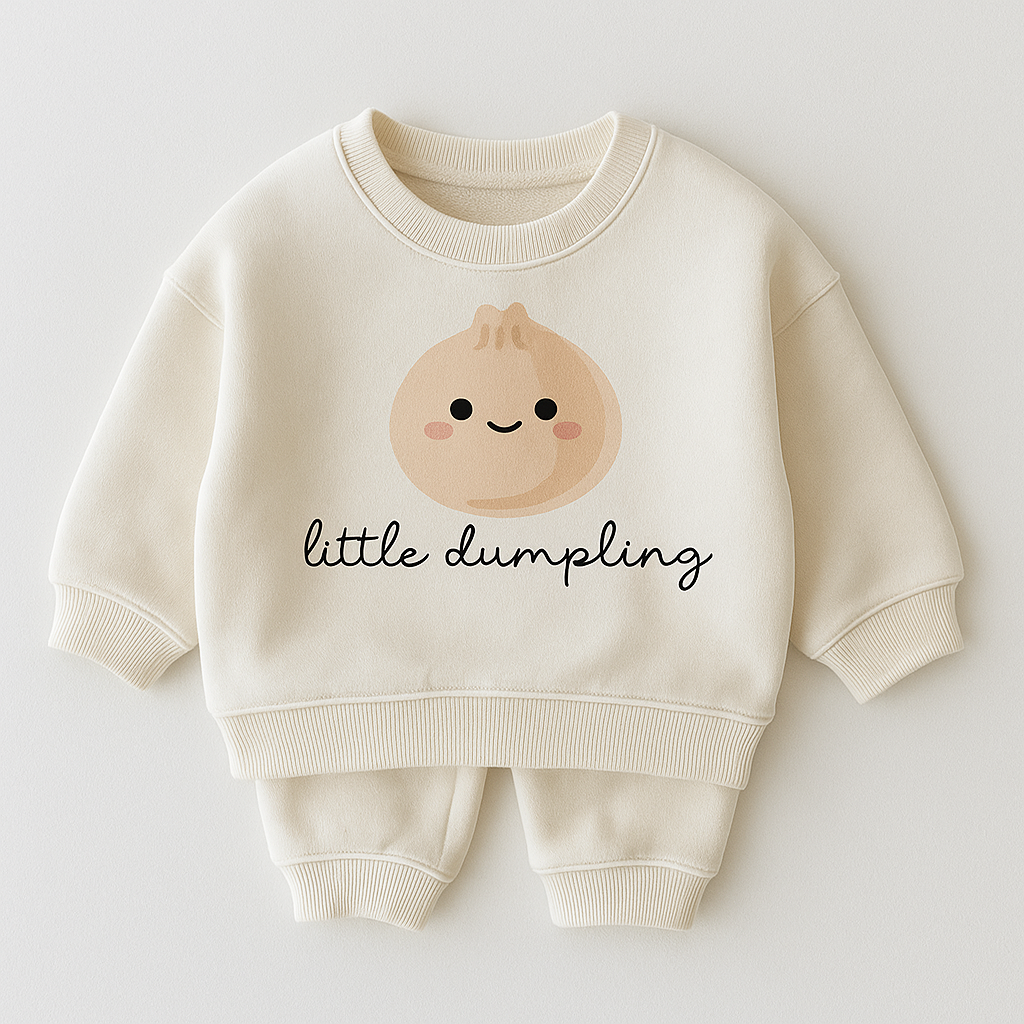 Little Dumpling Baby Two Piece Outfit Set