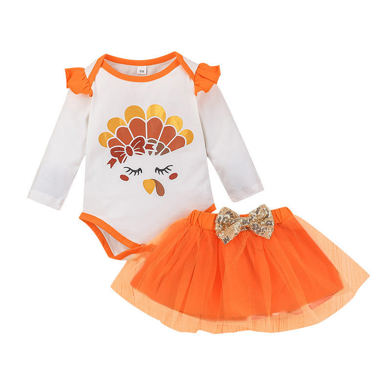 2Pcs Baby Girl Autumn Clothes Set-Children Cloth Shop