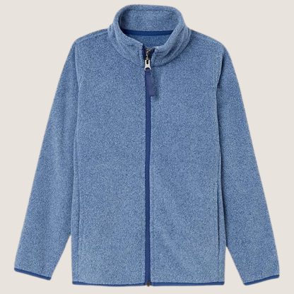 Soft Fleece Full Zip Mock Jacket