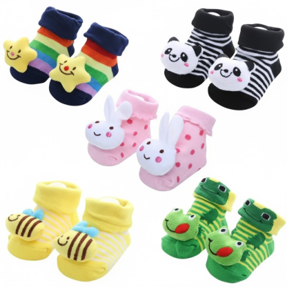 Cartoon Non Slip Floor Socks For Kids