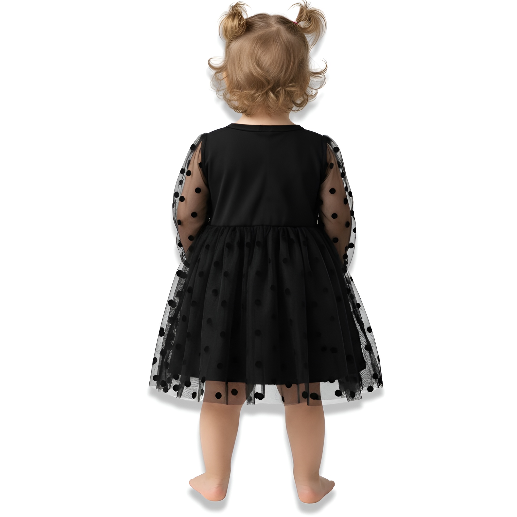 Girl Polka Dot Tulle Skirt Dress