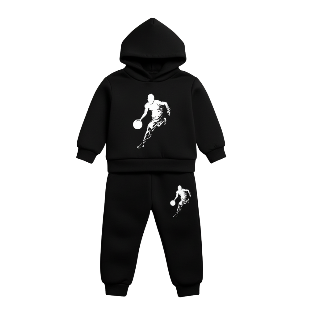 Sport Hoodie And Pants Set For Boys
