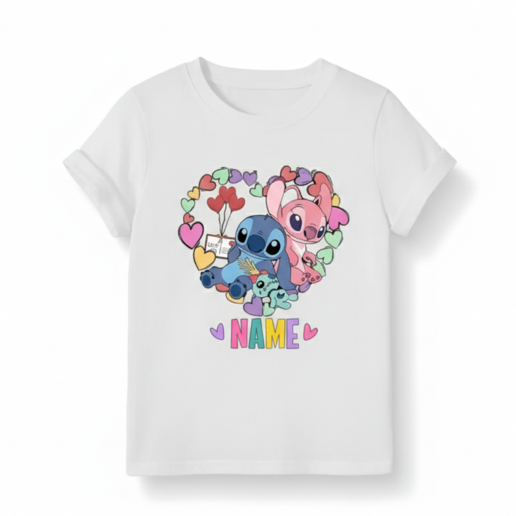 Customizable Cartoon Design Casual Kids Summer Top
