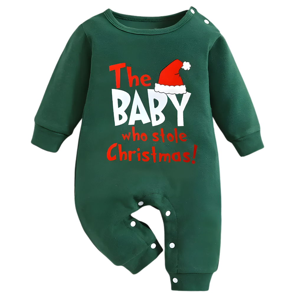 Long Sleeve Soft Cotton Romper For Holiday For Baby