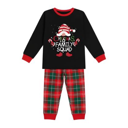 Christmas Family Squad Printed Christmas Outfit 