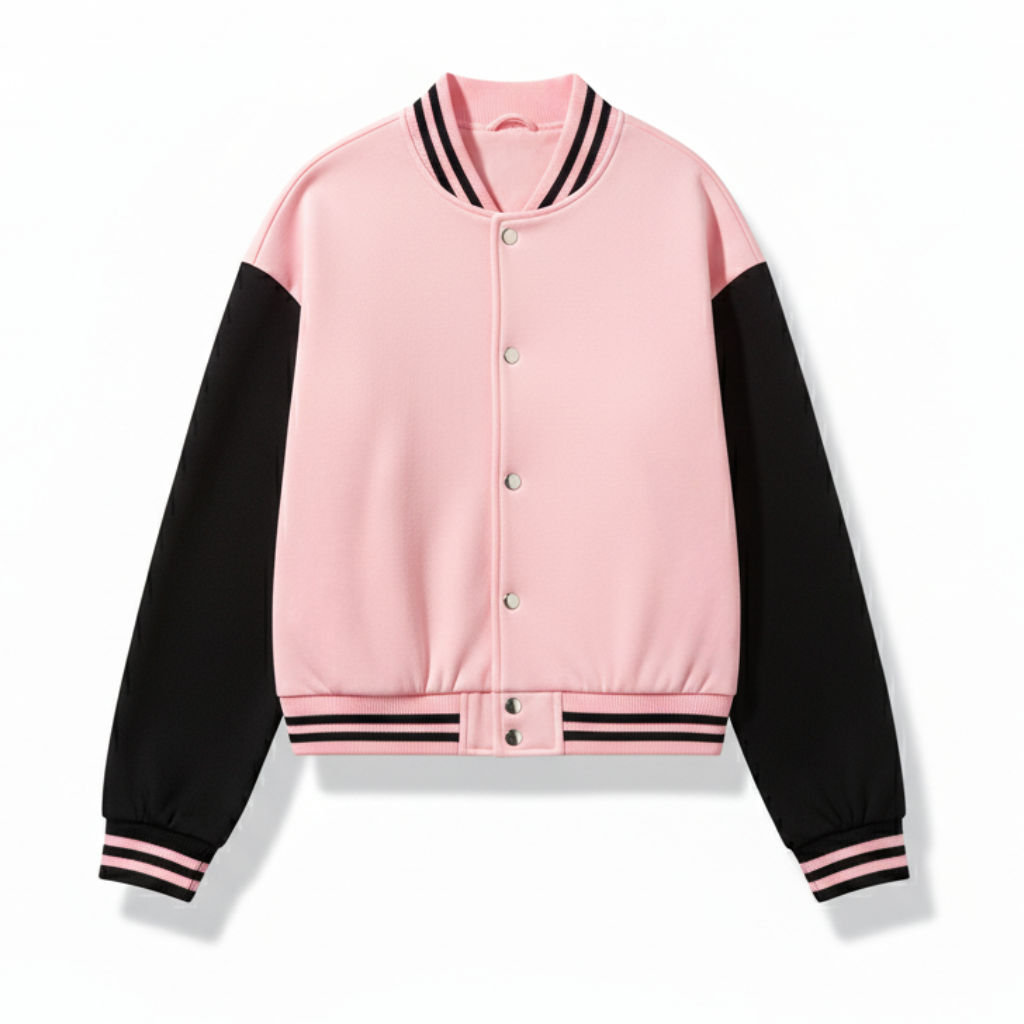 Customizable Baseball Jacket For Girls 
