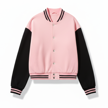 Customizable Baseball Jacket For Girls 