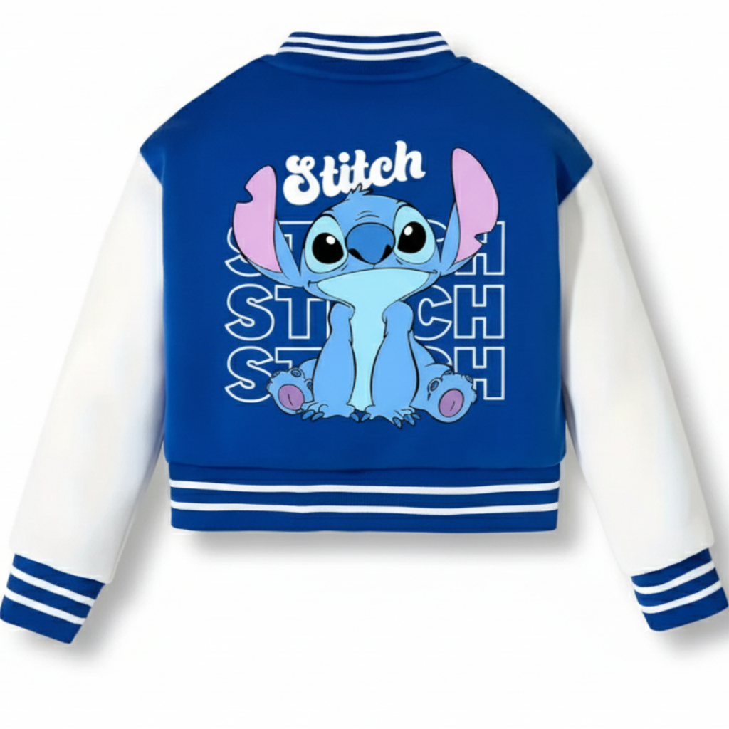 Double Sided Cartoon Baseball Jacket