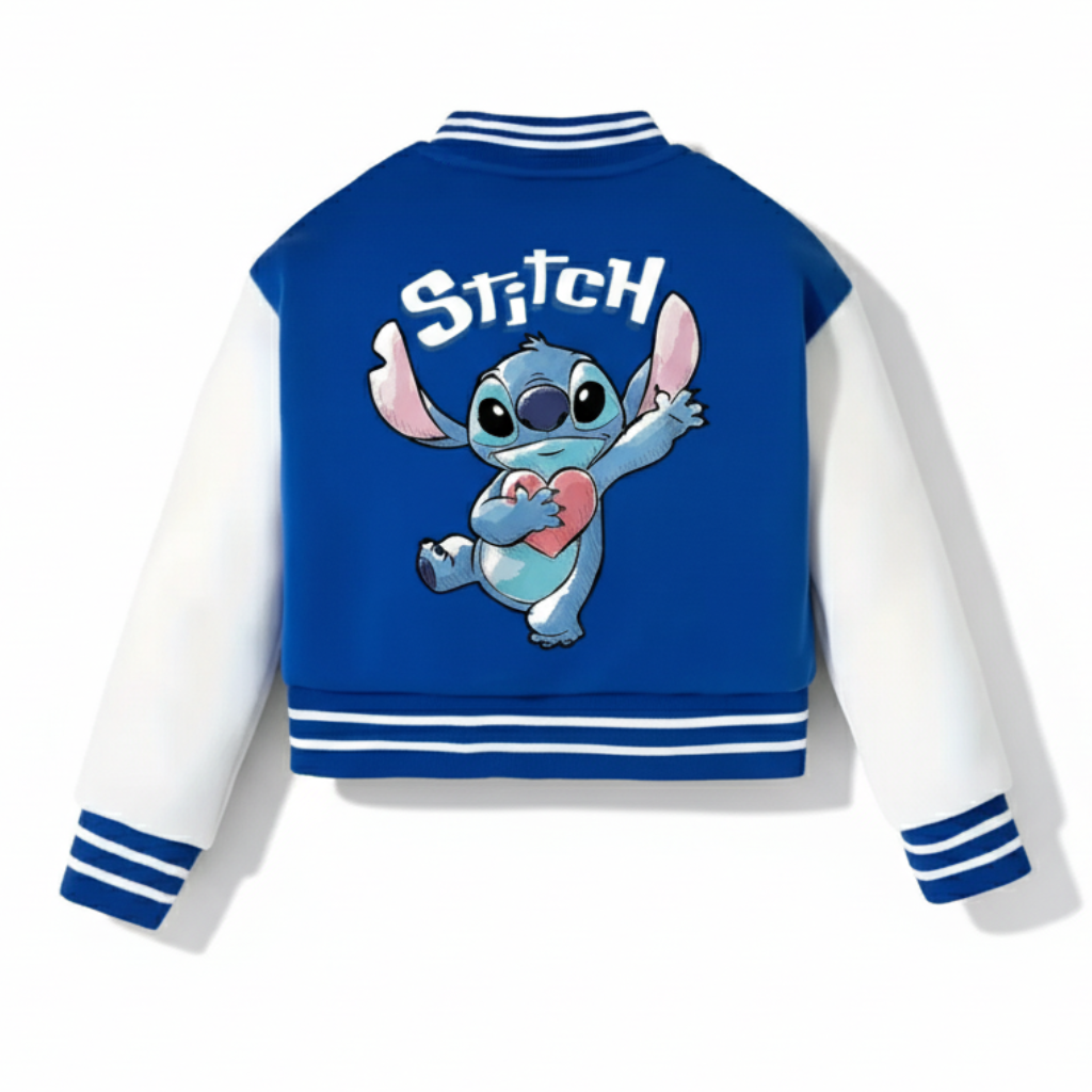 Pink Baseball Jacket For Girls