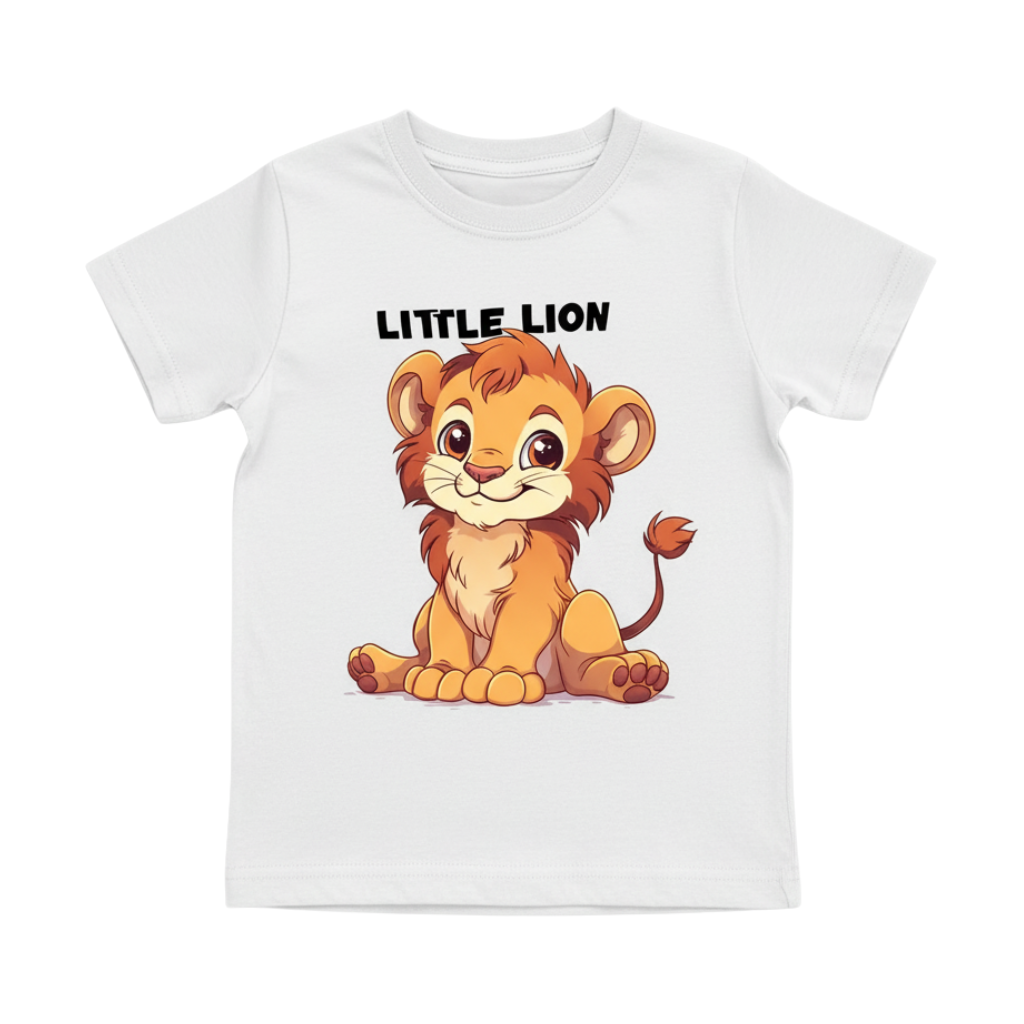 Boys Little Lion Graphic T Shirt