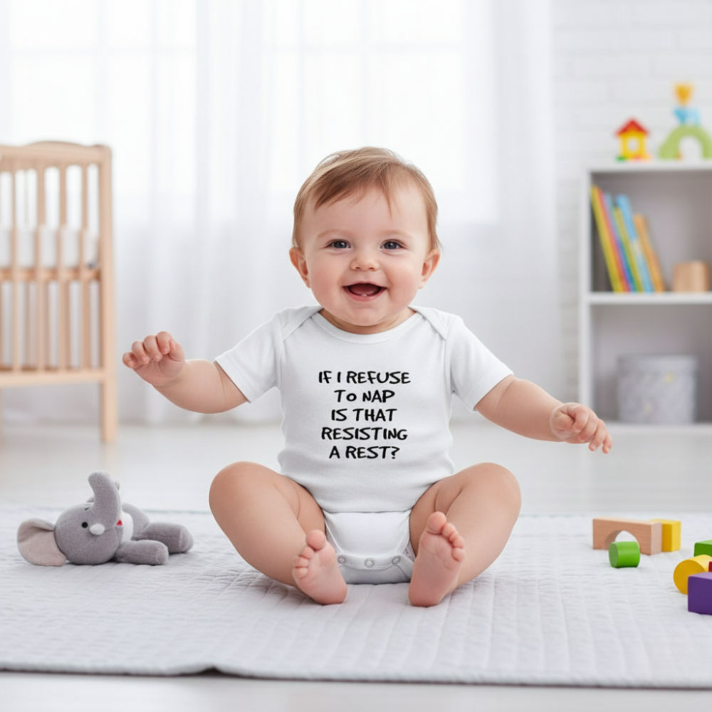 Triangle Design Crawling Bodysuit