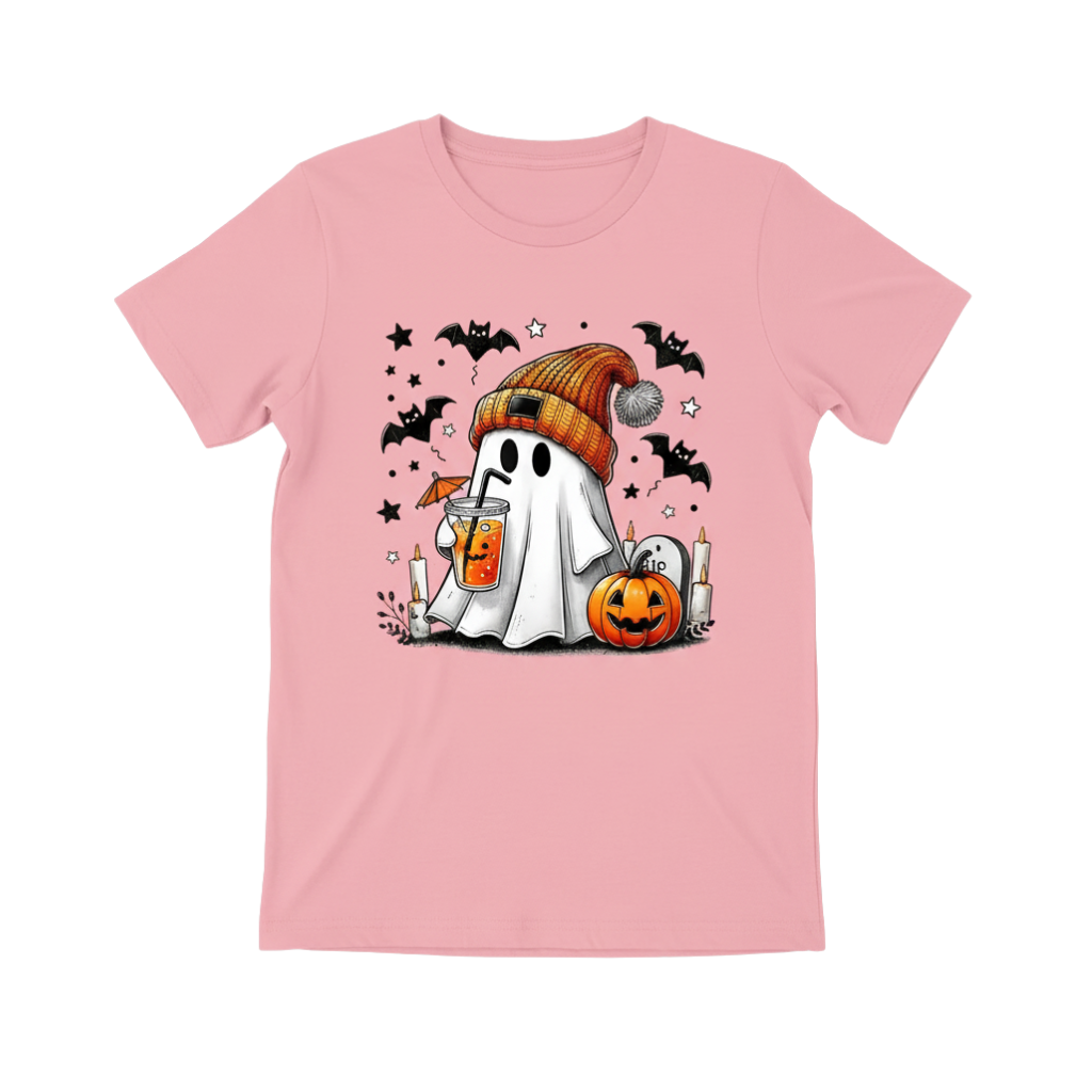 Pumpkin Design Halloween T Shirt For Girls