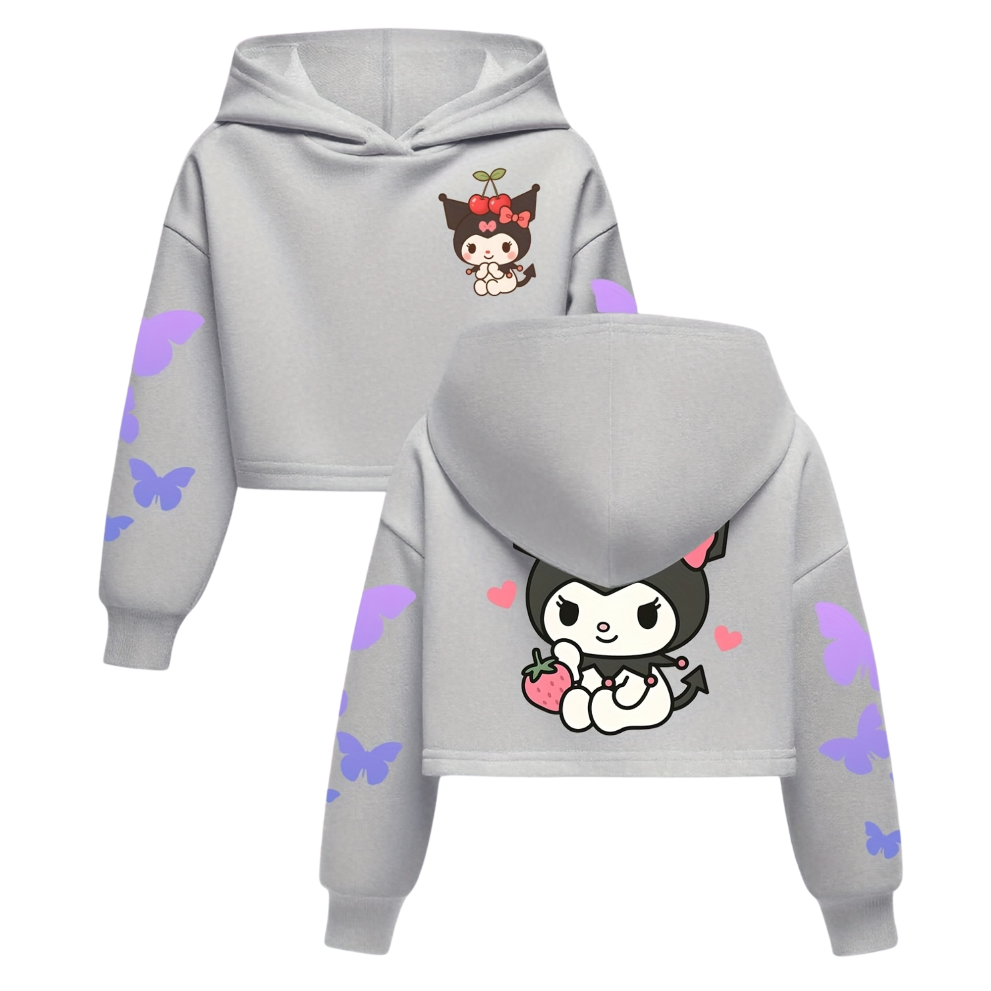 Modern Pony Character Urban Core Kids Hoodie