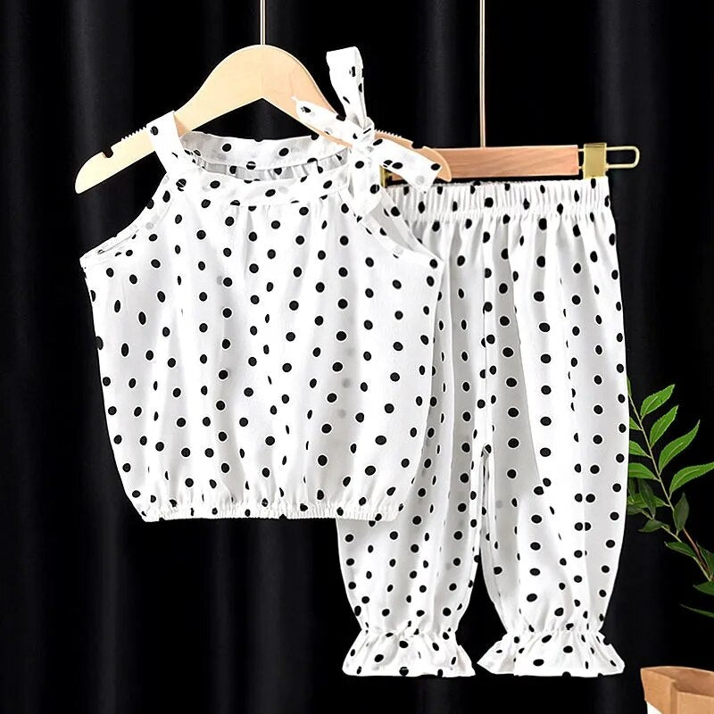 Leopard Print Two-piece Suit-Children Cloth Shop