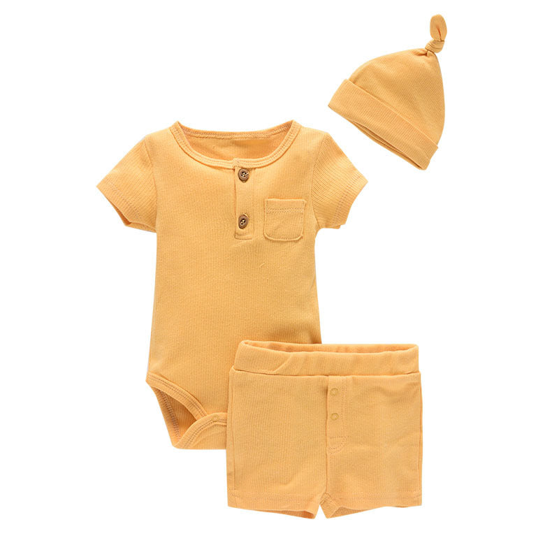 Summer Baby Boy And Girl Clothes Set Bodysuit-Children Cloth Shop