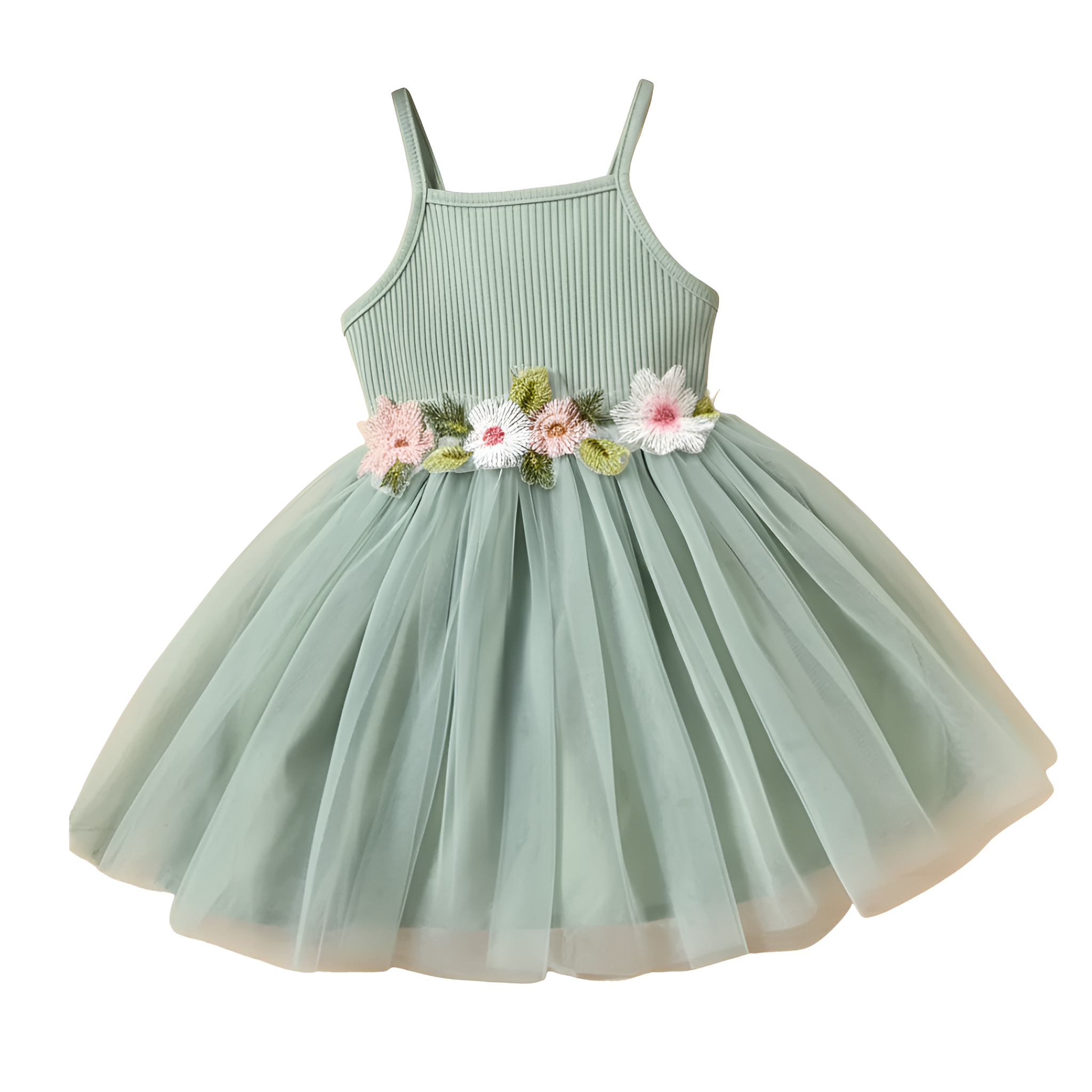 Girls Sleeveless Princess party dress