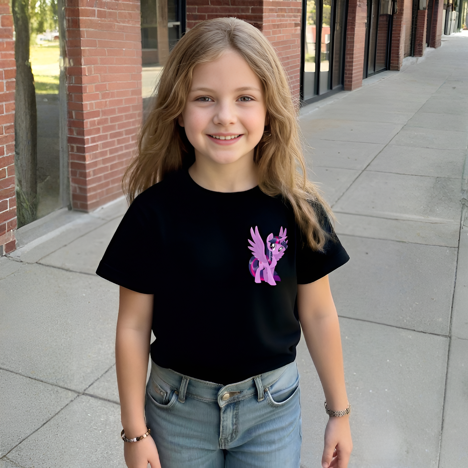 Double Sided Short Sleeve T Shirt