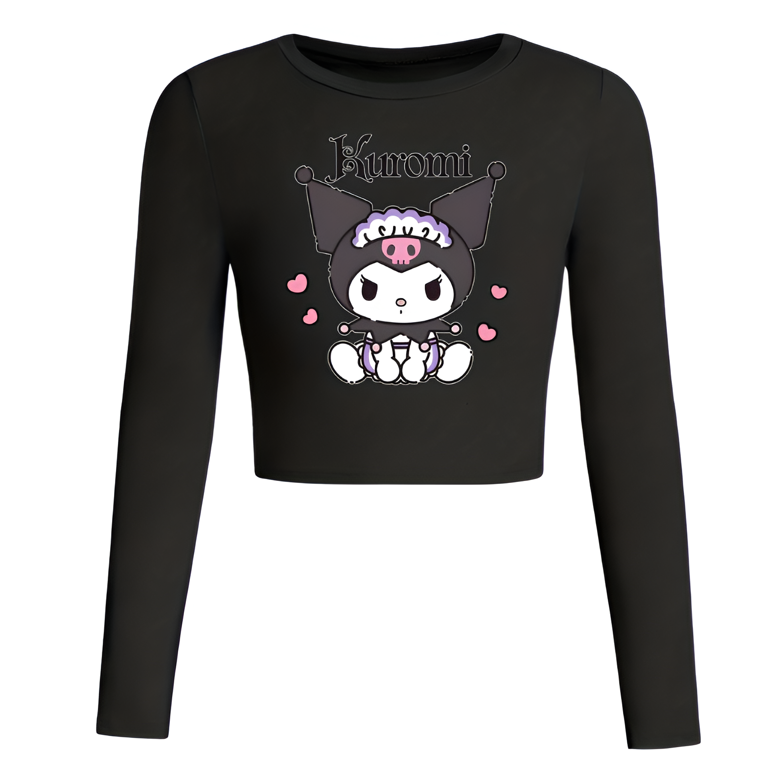 Kuromi Autumn Long Sleeved T Shirt