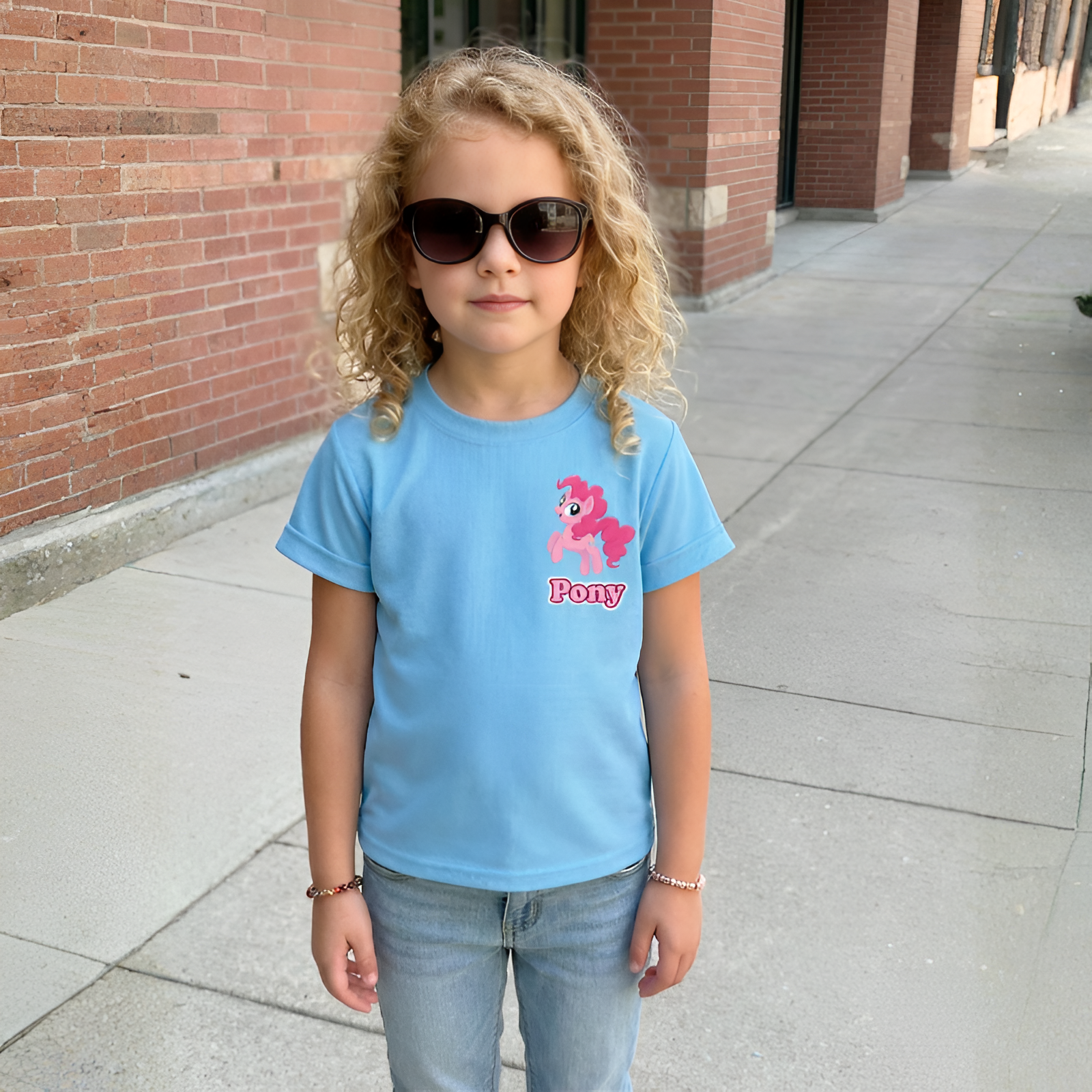 Pinkie Pie Printed Short Sleeve T Shirt