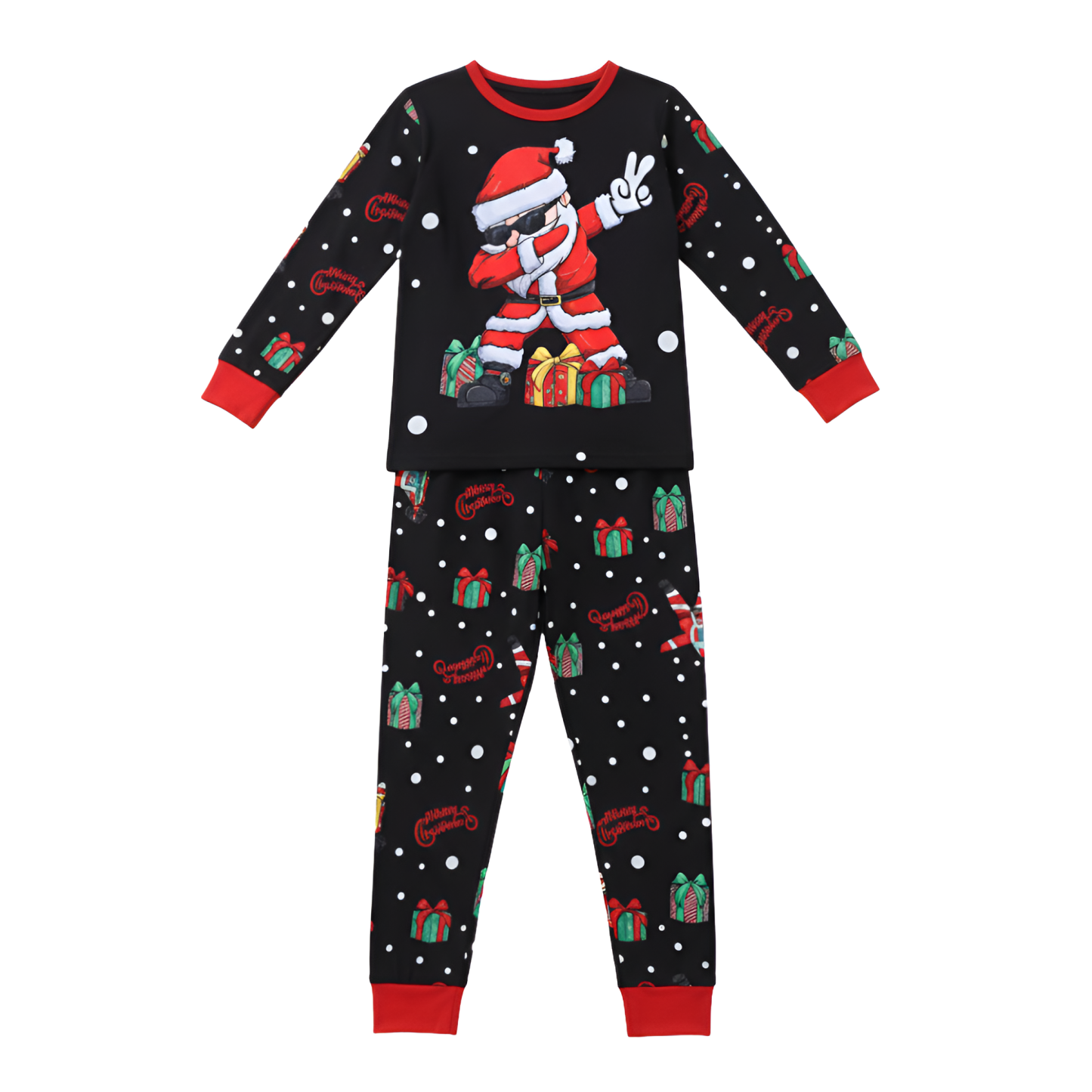 Youngsters Flame Retardant Christmas Pajama Set