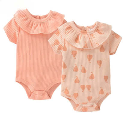Newborn Girl Summer Jumpsuit Bodysuits-Children Cloth Shop